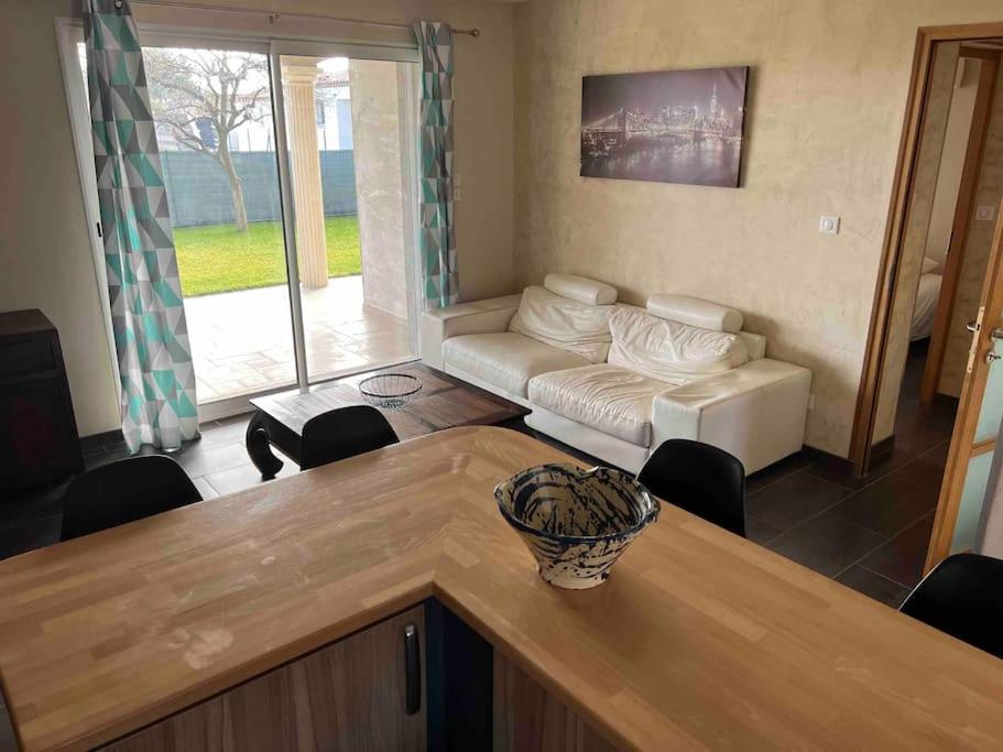 Saint-Laurent D'Aigouze : Appartement Avec Jardin Экстерьер фото